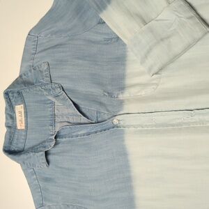 Bella Dahl ombre button down shirt